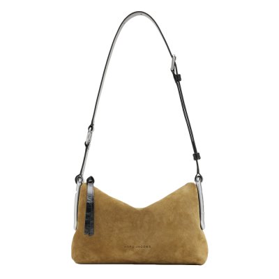 THE SCENE MEDIUM SHOULDER BAG IN SUEDE